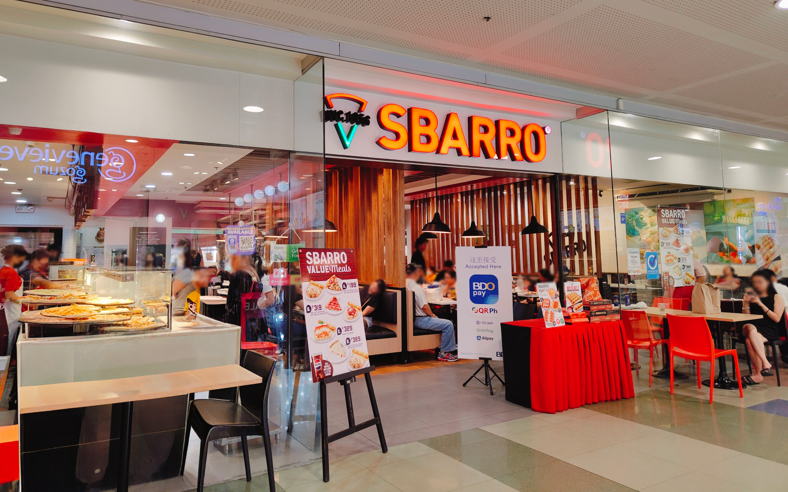 SBARRO in SM City North EDSA